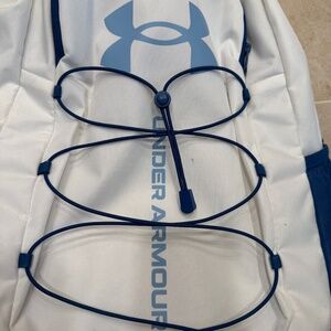 Under Armour Hustle Sport Backpack Blue/White